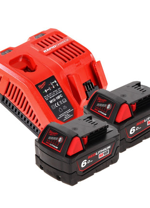 Milwaukee M18 TLED Akku Leuchte LED + 2x Akku 6,0 Ah + Ladegerät