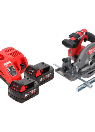 Milwaukee M18 CCS55-602 Akku Handkreissäge 18 V 165 mm + 2x Akku 6,0 Ah + Ladegerät