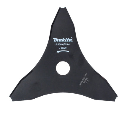 Makita Dickichtmesser ( D-66020 ) 230 x 25,4 mm für Freischneider DUR 368 / 369 - Nachfolger von 195298-3 - Toolbrothers