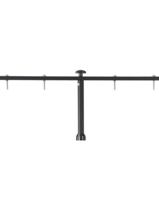 Brennenstuhl ST 301 Bau Teleskop Stativ schwarz mit Querträger ( 1170310010 ) 115 - 300 cm Traglast 10 kg für LED Baustrahler