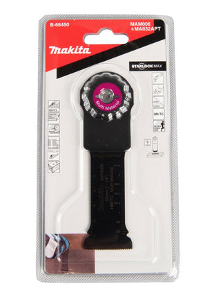 Makita MAM006 Tauchsägeblatt Starlock Max 32 x 70 mm 4 Stk. ( 4x B-66450 ) - Toolbrothers