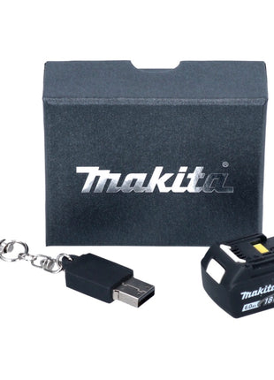 Makita Pendrive 16 GB Memoria USB con diseño de batería BL 1860 B llavero Makita merch fan item