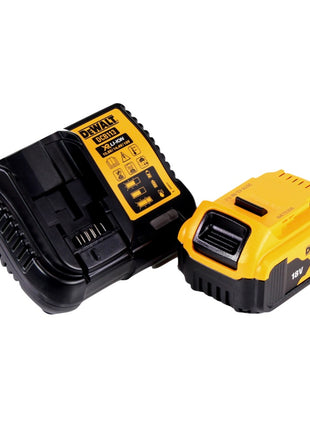 Sierra circular a batería DeWalt DCS 571 P1 18 V 115 mm sin escobillas + 1x batería 5,0 Ah + cargador + TSTAK