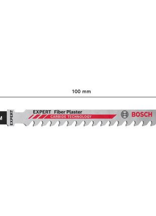 Bosch EXPERT Fibre Plaster T 141 HM lame de scie sauteuse 100 mm 3 pièces (2608900563) Carbide Technology