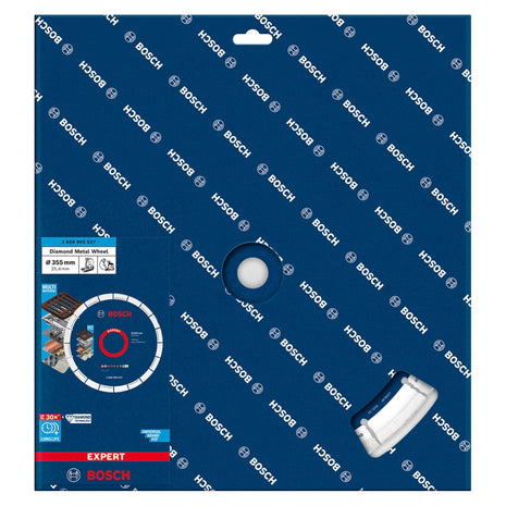 Disco de corte Bosch Expert Diamond Metal Wheel 355 x 25,4 mm (2608900537) Tecnología Diamond para sierras tronzadoras/sierras de gasolina