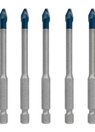 Bosch EXPERT HEX-9 HardCeramic Dachziegel Bohrer Set 6,0 x 90 mm 5 tlg. ( 2608900599 ) Carbide Technology - Toolbrothers