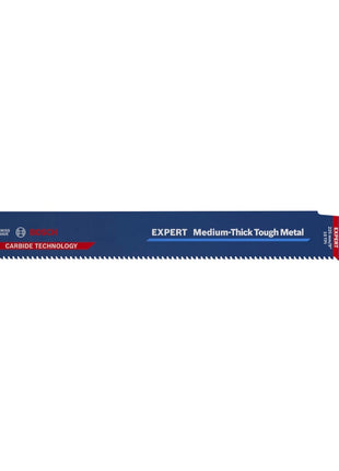 Bosch EXPERT Medium Lames de scie sabre Thick Tough Metal S 1155 HHM 225 mm - 10 pièces (2608900376)