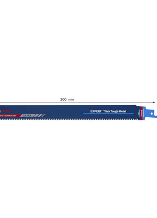 Bosch EXPERT Thick Tough Metal S 1255 CHC Säbelsägeblatt 300 mm 10 Stk. ( 2608900372 ) Carbide Technology