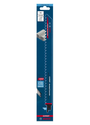 Bosch EXPERT Aerated Concrete S 1241 HM Säbelsägeblatt 300 mm 1 Stk. ( 2608900410 ) Carbide Technology