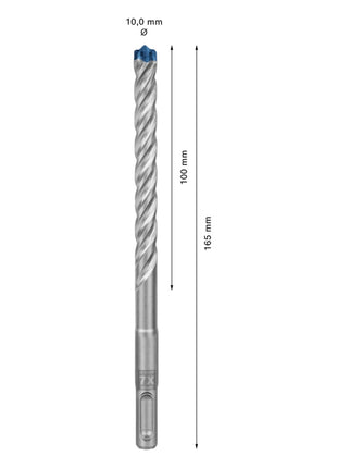 Bosch Expert SDS plus 7X Hammerbohrer 10,0 x 165 mm 50 Stk. ( 2608900193 ) 4 Schneiden Carbide Technology