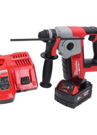 Taladro percutor a batería Milwaukee M18 BH-601FC 18 V 1,2 J SDS plus + 1x batería 6,0 Ah + cargador