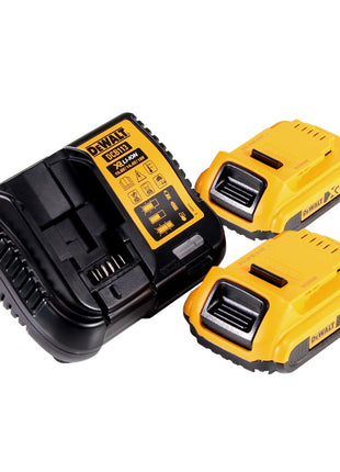 Sierra alternativa a batería DeWalt DCS 382 D2T 18 V sin escobillas + 2x baterías 2,0 Ah + cargador + TSTAK