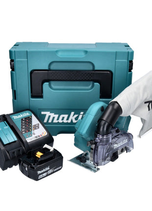 Makita DCC 500 RG1J Akku Diamantschneider 18 V 125 mm Brushless + 1x Akku 6,0 Ah + Ladegerät + Makpac - Toolbrothers