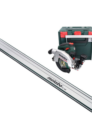 Metabo KS 18 LTX 66 BL Akku Handkreissäge 18 V 165 mm + Führungsschiene + metaBOX - ohne Akku, ohne Ladegerät