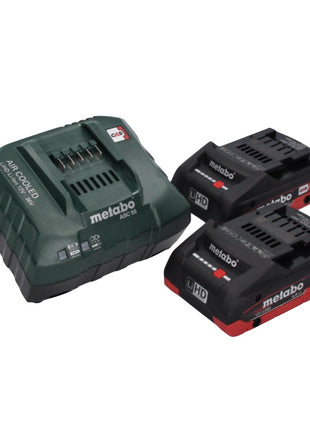 Metabo KS 18 LTX 66 BL Scie circulaire portative sans fil 18 V 165 mm + 2x batterie 4,0 Ah + chargeur + guide-chaîne + metaBOX