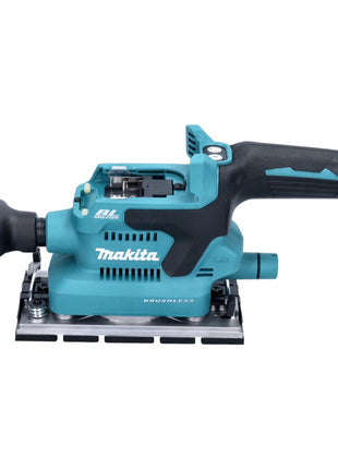 Makita DBO 380 A1J Ponceuse orbitale sur batterie 18 V 93 x 185 mm sans balais + 1x batterie 2,0 Ah + Makpac - sans chargeur