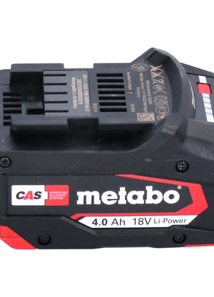 Metabo Li-Power Akkupack 18 V 4,0 Ah CAS Li-Ion Akku ( 625027000 ) mit Ladestandsanzeige - Nachfolger von 625591000