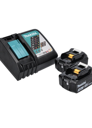 Compresseur sur batterie Makita DMP 181 RF 18 V 11,1 bar + 2x batteries 3,0 Ah + chargeur