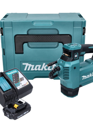 Compresseur sur batterie Makita DMP 181 RA1J 18 V 11,1 bar + 1x batterie 2,0 Ah + chargeur + Makpac