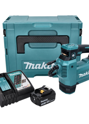 Compresor de batería Makita DMP 181 RF1J 18 V 11,1 bar + 1x batería 3,0 Ah + cargador + Makpac