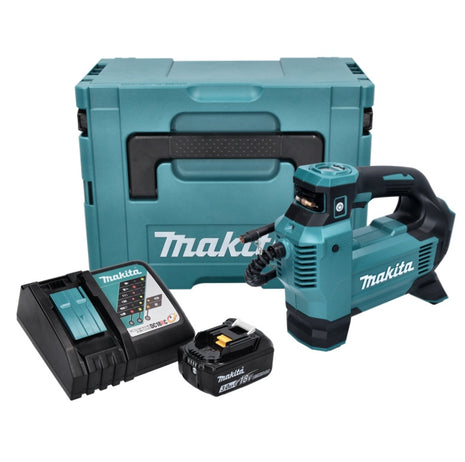 Makita DMP 181 RF1J Akku Kompressor 18 V 11,1 bar + 1x Akku 3,0 Ah + Ladegerät + Makpac