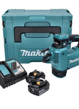 Compresseur de batterie Makita DMP 181 RFJ 18 V 11,1 bar + 2x batteries 3,0 Ah + chargeur + Makpac