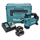 Makita DMP 181 RMJ Akku Kompressor 18 V 11,1 bar + 2x Akku 4,0 Ah + Ladegerät + Makpac