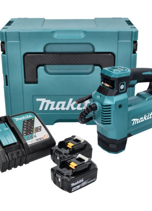 Compresseur de batterie Makita DMP 181 RMJ 18 V 11,1 bar + 2x batteries 4,0 Ah + chargeur + Makpac