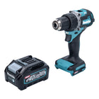 Makita DF 002 GM1 perceuse-visseuse sans fil 40 V max. 64 Nm Brushless XGT + 1x batterie 4,0 Ah - sans chargeur