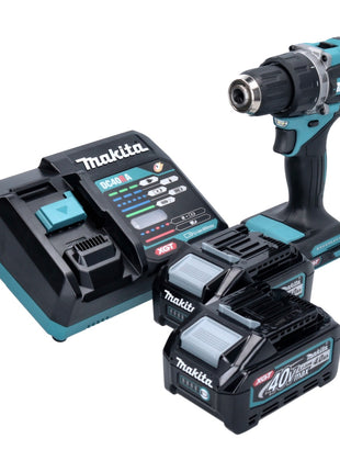 Makita DF 002 GM2 perceuse-visseuse sans fil 40 V max. 64 Nm Brushless XGT + 2x batteries 4,0 Ah + chargeur