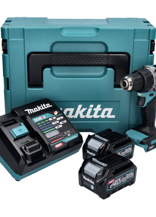 Makita DF 002 GD201 perceuse-visseuse sans fil 40 V max. 64 Nm Brushless XGT + 2x batterie 2,5 Ah + chargeur + Makpac