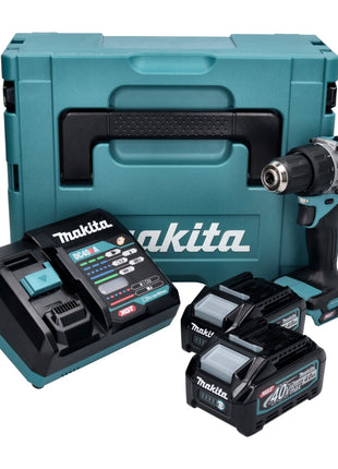 Makita DF 002 GM201 perceuse-visseuse sans fil 40 V max. 64 Nm Brushless XGT + 2x batteries 4,0 Ah + chargeur + Makpac