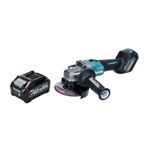 Makita GA 023 GM1 Akku Winkelschleifer 40 V max. 125 mm Brushless XGT + 1x Akku 4,0 Ah - ohne Ladegerät