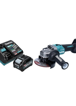 Makita GA 023 GM1 Akku Winkelschleifer 40 V max. 125 mm Brushless XGT + 1x Akku 4,0 Ah + Ladegerät