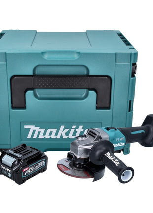 Makita GA 023 GD101 Akku Winkelschleifer 40 V max. 125 mm Brushless XGT + 1x Akku 2,5 Ah + Makpac - ohne Ladegerät