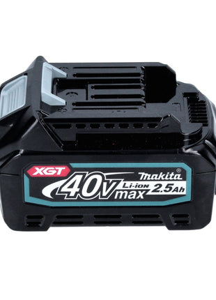 Makita GA 023 GD101 Akku Winkelschleifer 40 V max. 125 mm Brushless XGT + 1x Akku 2,5 Ah + Makpac - ohne Ladegerät