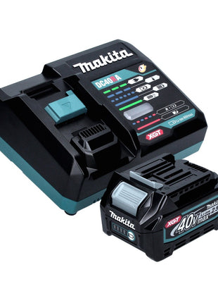 Meuleuse d'angle sur batterie Makita GA 023 GD101 40 V max. 125 mm sans balais XGT + 1x batterie 2,5 Ah + chargeur + Makpac