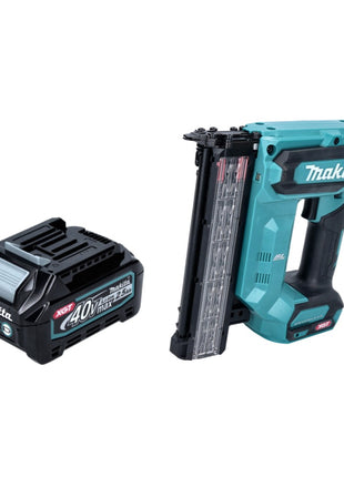 Makita FN 001 GD1 cloueuse à tête d'emballage avec batterie 40 V max. XGT Brushless + 1x batterie 2,5 Ah - sans chargeur