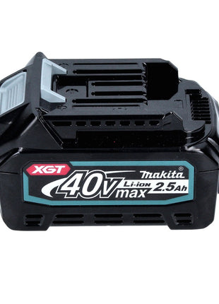 Makita FN 001 GD1 cloueuse à tête d'emballage avec batterie 40 V max. XGT Brushless + 1x batterie 2,5 Ah - sans chargeur