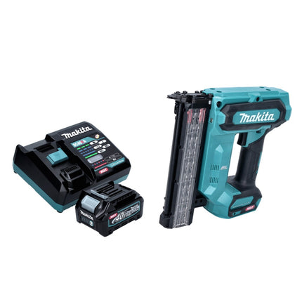 Makita FN 001 GD1 Akku Stauchkopfnagler 40 V max. XGT Brushless + 1x Akku 2,5 Ah + Ladegerät