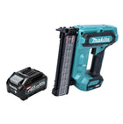 Makita FN 001 GM1 Cloueur à tête d'emballage avec batterie 40 V max. XGT Brushless + 1x batterie 4,0 Ah - sans chargeur