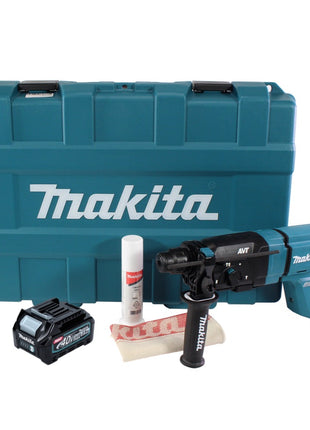 Makita HR 007 GD101 Akku Kombihammer 40 V max. 3,0 J SDS plus XGT + 1x Akku 2,5 Ah + Koffer - ohne Ladegerät