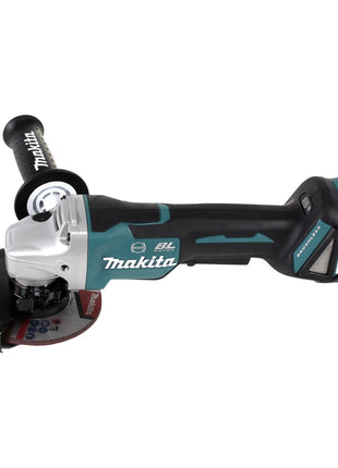 Makita DGA 517 RM akumulatorowa szlifierka kątowa 18 V 125 mm bezszczotkowa + 2x akumulator 4,0 Ah + ładowarka