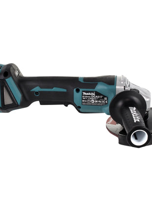 Amoladora angular a batería Makita DGA 517 RT1 18 V 125 mm sin escobillas + 1x batería 5,0 Ah + cargador