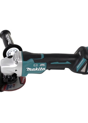 Makita DGA 517 RG Akku Winkelschleifer 18 V 125 mm Brushless + 2x Akku 6,0 Ah + Ladegerät