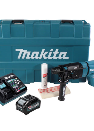 Makita HR 007 GM101 Akku Kombihammer 40 V max. 3,0 J SDS plus XGT + 1x Akku 4,0 Ah + Ladegerät + Koffer