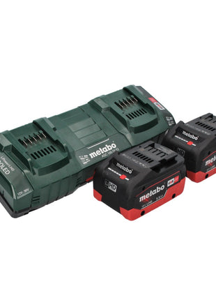 Metabo FSB 36-18 LTX BL 40 débroussailleuse sur batterie 36 V (2x 18 V) sans balais à deux poignées + 2x batterie 5,5 Ah + double chargeur