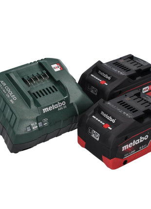 Metabo FSB 36-18 LTX BL 40 débroussailleuse sur batterie 36 V (2x 18 V) sans balais à deux poignées + 2x batterie 8,0 Ah + chargeur