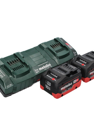 Metabo FSB 36-18 LTX BL 40 débroussailleuse sur batterie 36 V (2x 18 V) sans balais à deux poignées + 2x batterie 10,0 Ah + double chargeur