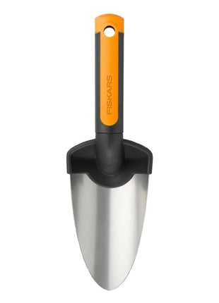 Fiskars Truelle à fleurs Premium Pelle / Pelle à main / Pelle de jardin / Truelle de plantation 320 mm (1000726)